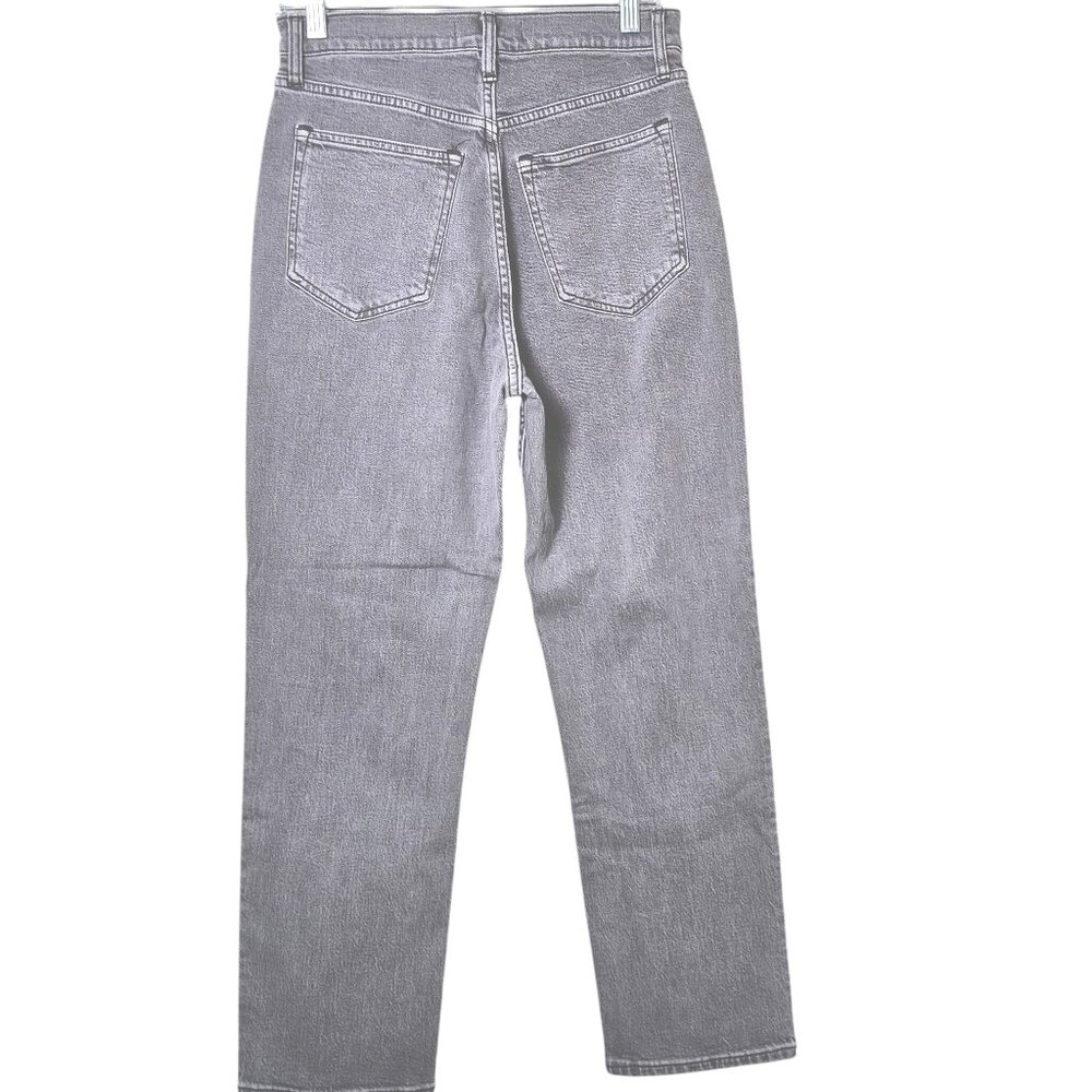Abercrombie & Fitch Curve Love Jeans Size 28 Ultra High Rise 90's Straight Leg - Picture 3 of 8